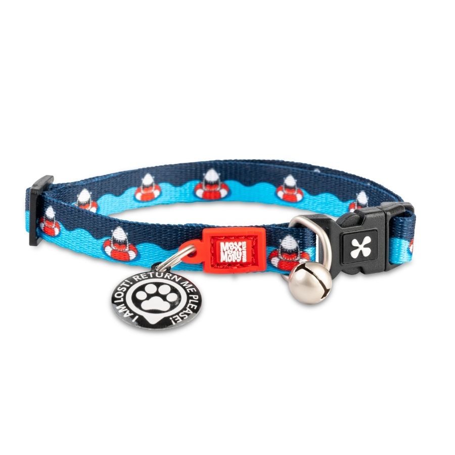 Collar con Smart ID para Gatos Frenzy the Shark, , large image number null